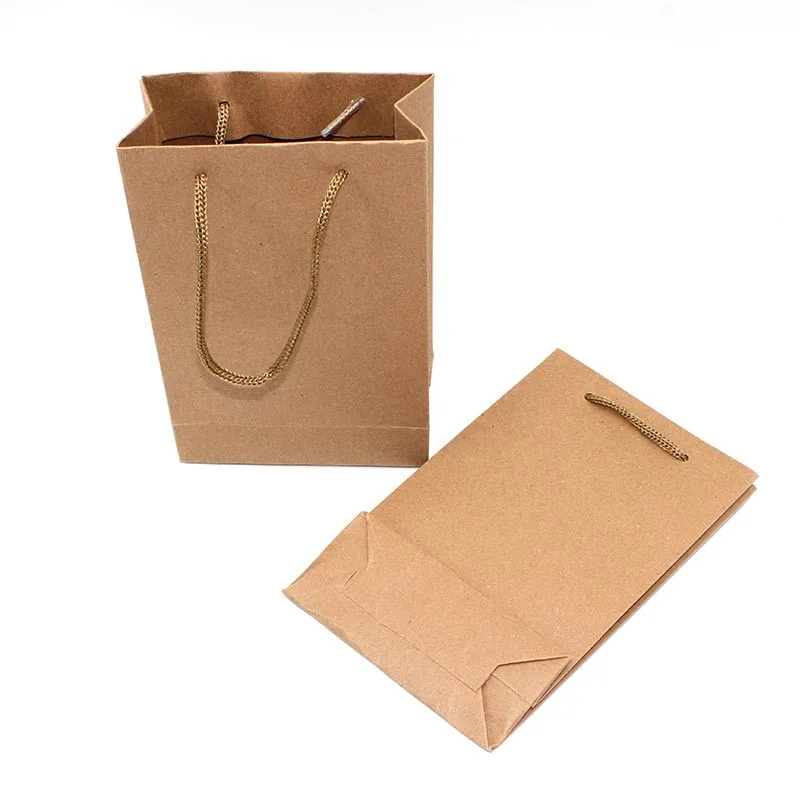 Nedi 19x8x24.5 Cm İp Saplı Kraft Karton Çanta 11967