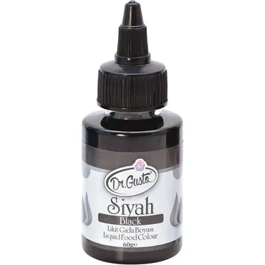 Gusto 150 Ml Sıvı Gıda Boyası Siyah G0711