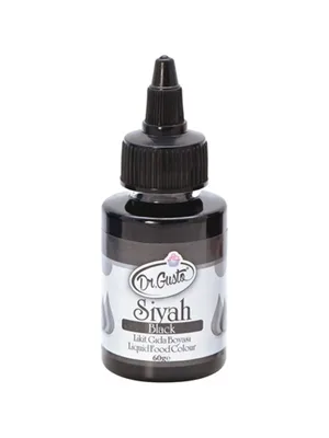 Gusto 150 Ml Sıvı Gıda Boyası Siyah G0711