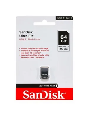 Sandisk Sdcz430 64gb Mini 3.1 Usb Flash Bellek