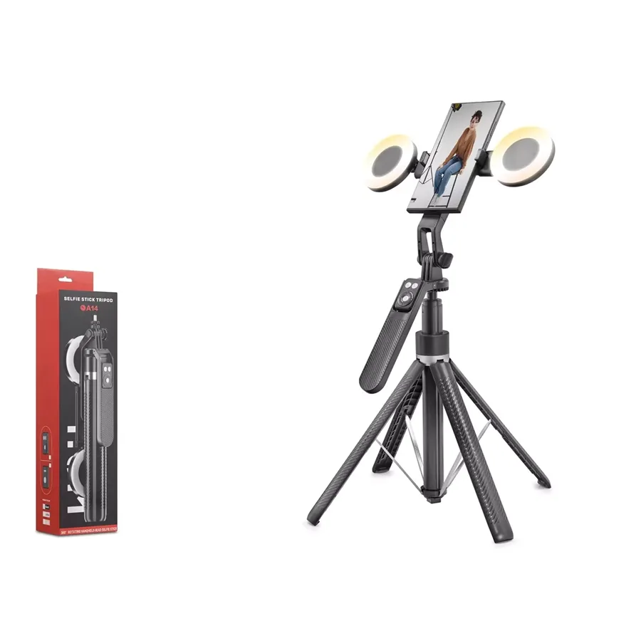 Nodar Nd1032 Bluetooth 4.2 Işıklı 180 Cm Tripod Ayaklı Selfie Çubuğu