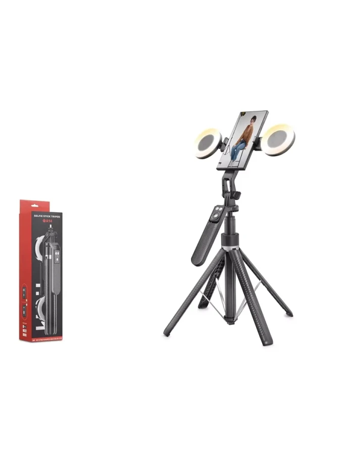 Nodar Nd1032 Bluetooth 4.2 Işıklı 180 Cm Tripod Ayaklı Selfie Çubuğu
