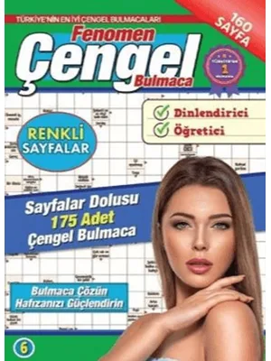 Çengel Bulmaca Fenomen Seviye 6 - Maxi Yayıncılık