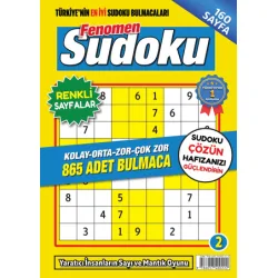 Sudoku Bulmaca Fenomen Seviye 2 - Maxi Yayıncılık