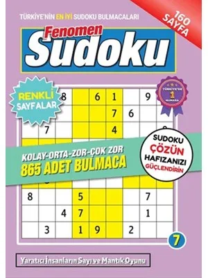 Sudoku Bulmaca Fenomen Seviye 10 - Maxi Yayıncılık