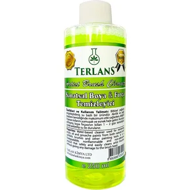 Terlans 250 Ml Sanatsal Boya Fırça Temizleyici