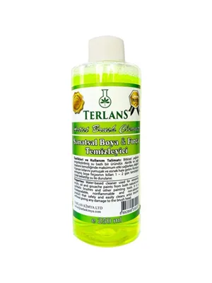 Terlans 250 Ml Sanatsal Boya Fırça Temizleyici