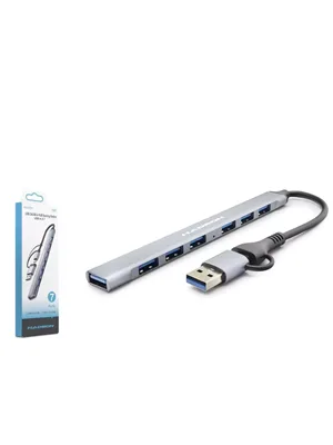 Hadron Hdx7857 Usb-a + Type-c Girişli 7 Portlu Usb Çoğaltıcı