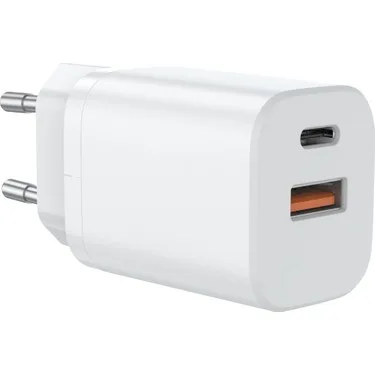 Elba Elb15 25w 3.0a Usb-a ve Usb-c Çıkışlı Şarj Adaptörü