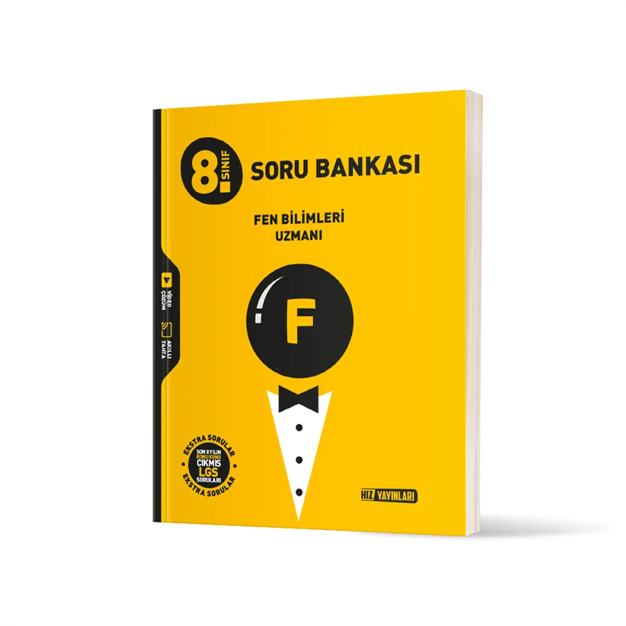 Hız Yay.- 8.sınıf Fen Bilimleri Uzmanı Soru Bankası
