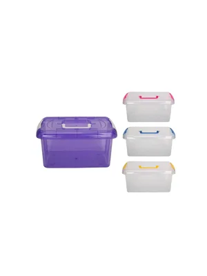 Ark 6 Lt Plastik Saklama Kutusu Kapaklı 1750