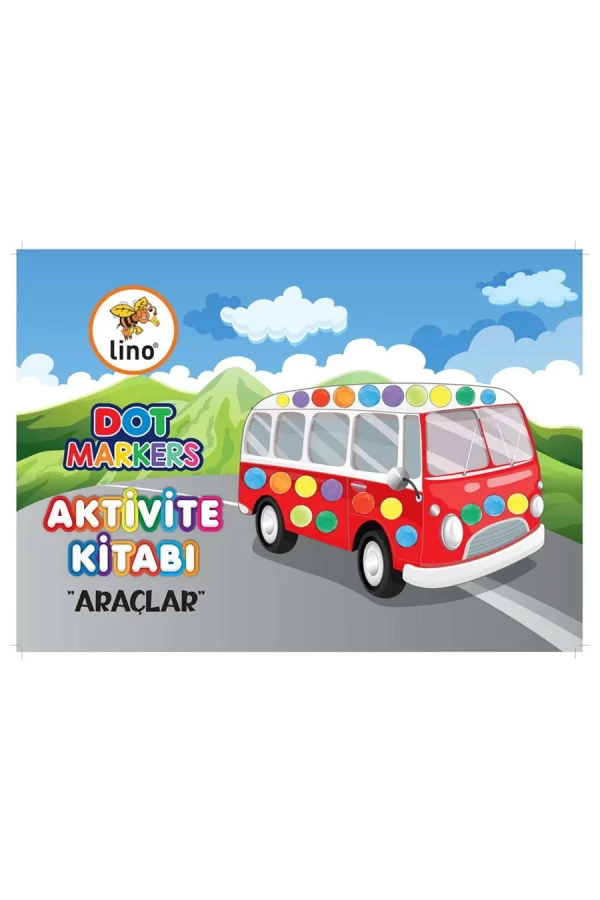 Lino Dot Markers Boyama Kitabı Araçlar Ln-701