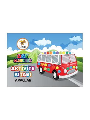 Lino Dot Markers Boyama Kitabı Araçlar Ln-701