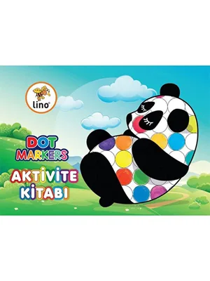 Lino Dot Markers Boyama Kitabı Karışık Ln-700