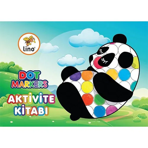 Lino Dot Markers Boyama Kitabı Karışık Ln-700