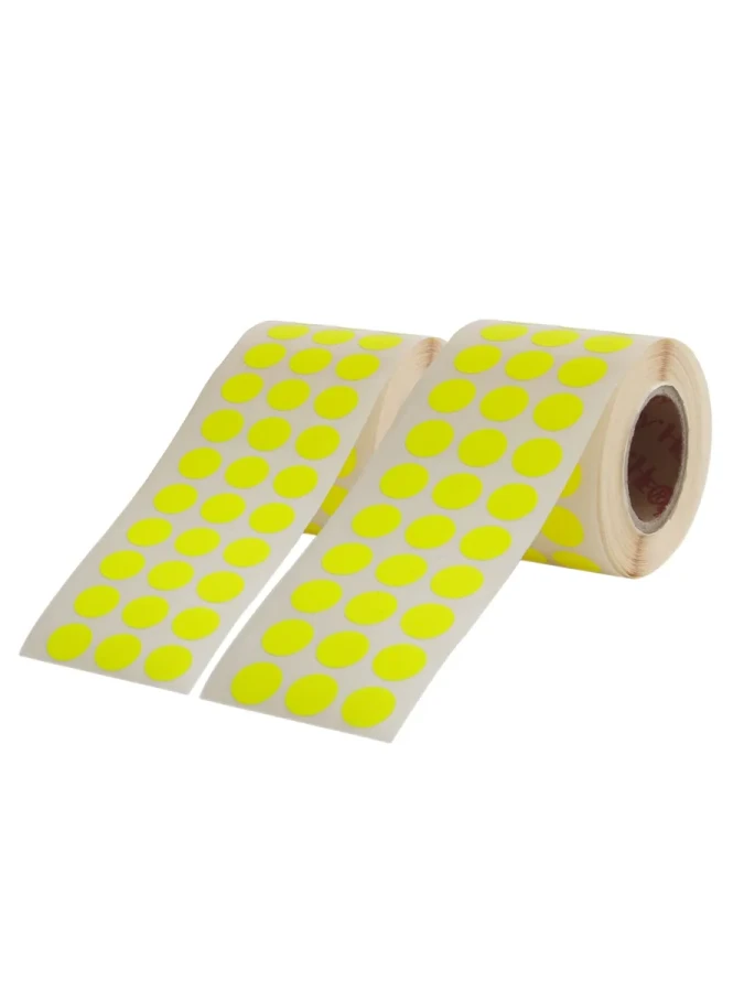 Herboy 10 Mm Nokta Etiket 4000"li Sarı