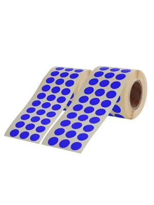 Herboy 10 Mm Nokta Etiket 4000"li Mavi