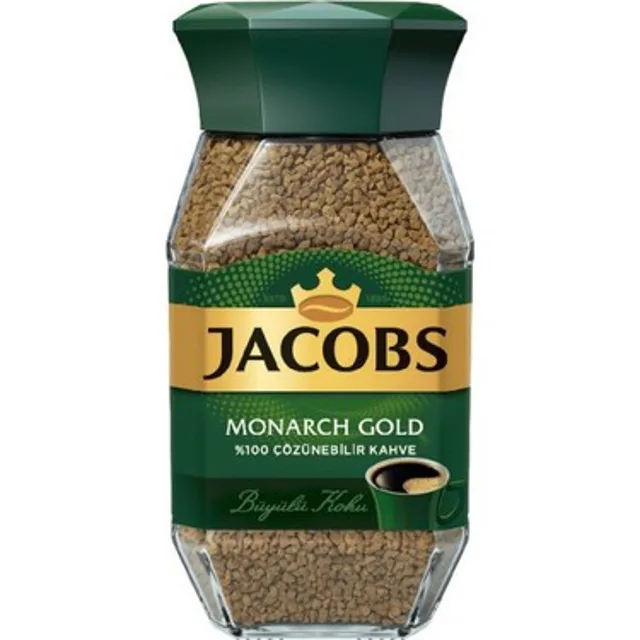 Jacobs Monarch Gold Cam Kavanoz Granül Kahve 100 Gr