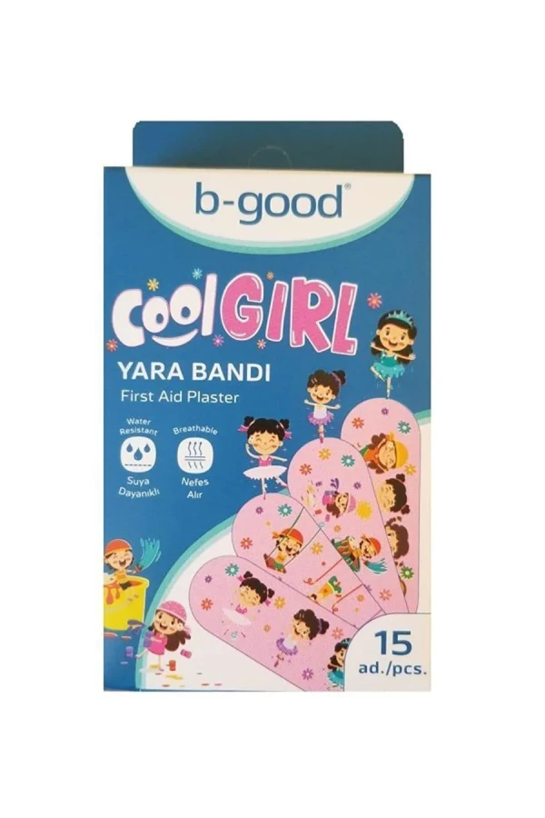 B-good Yara Bandı Cool Gırl Desenli 15"li B832g