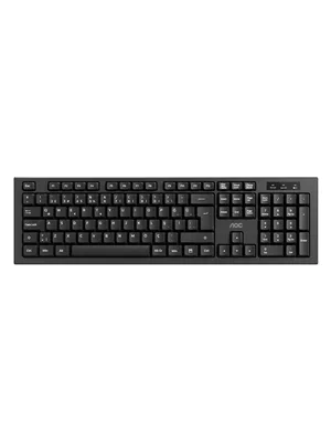 Aoc Km210b-38 Kablosuz Klavye Mouse Set Siyah