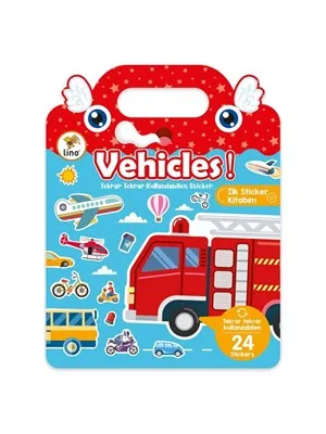 Lino Tekrar Tekrar Kullanılabilen İlk Sticker Kitabım My House Ls-503