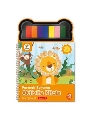 Lino Parmak Boyama Aktivite Kitabı Farm Lp-601