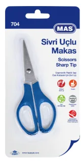 Mas Sivri Uçlu Makas Paslanmaz Çelik 704