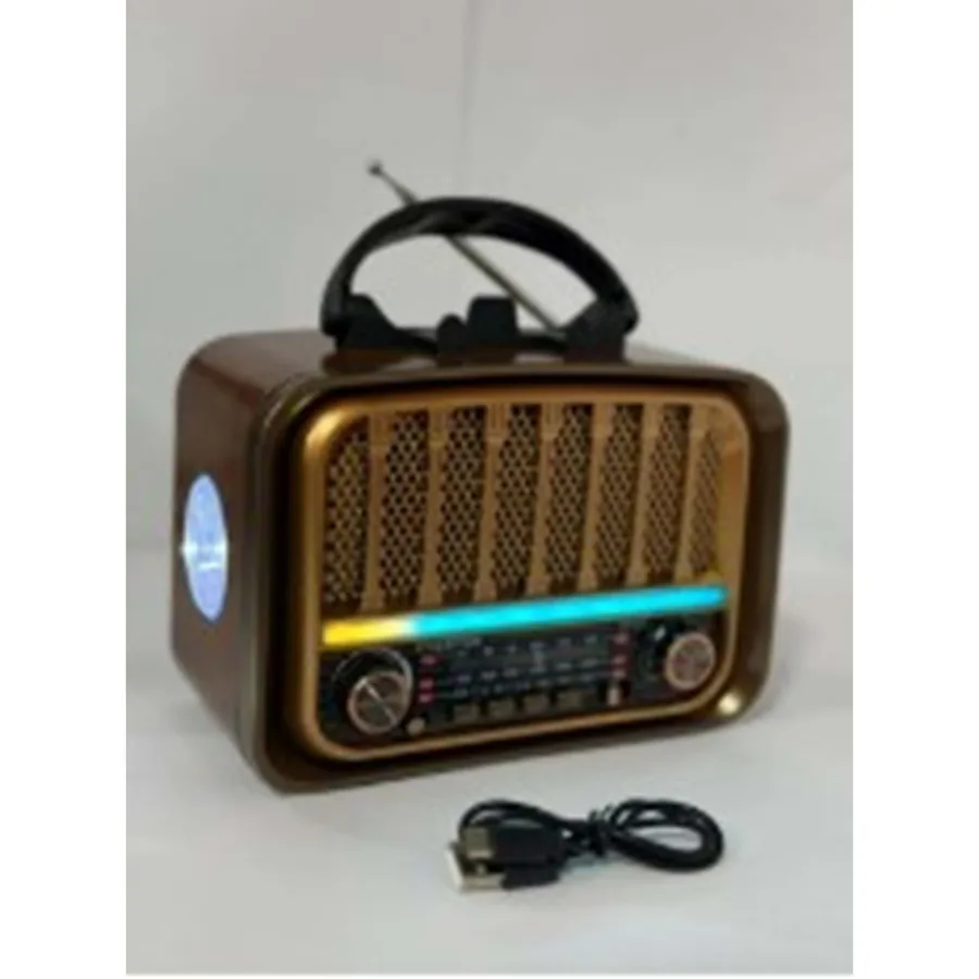 Everton Rt-676 Bluetooth Rgb Fenerli Usb Micro Sd Nostaljik Radyo