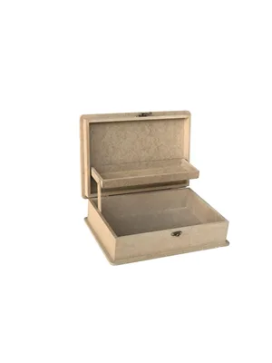 Aka Ahşap 32x22x10 Cm Dikiş Kutusu Kt 85