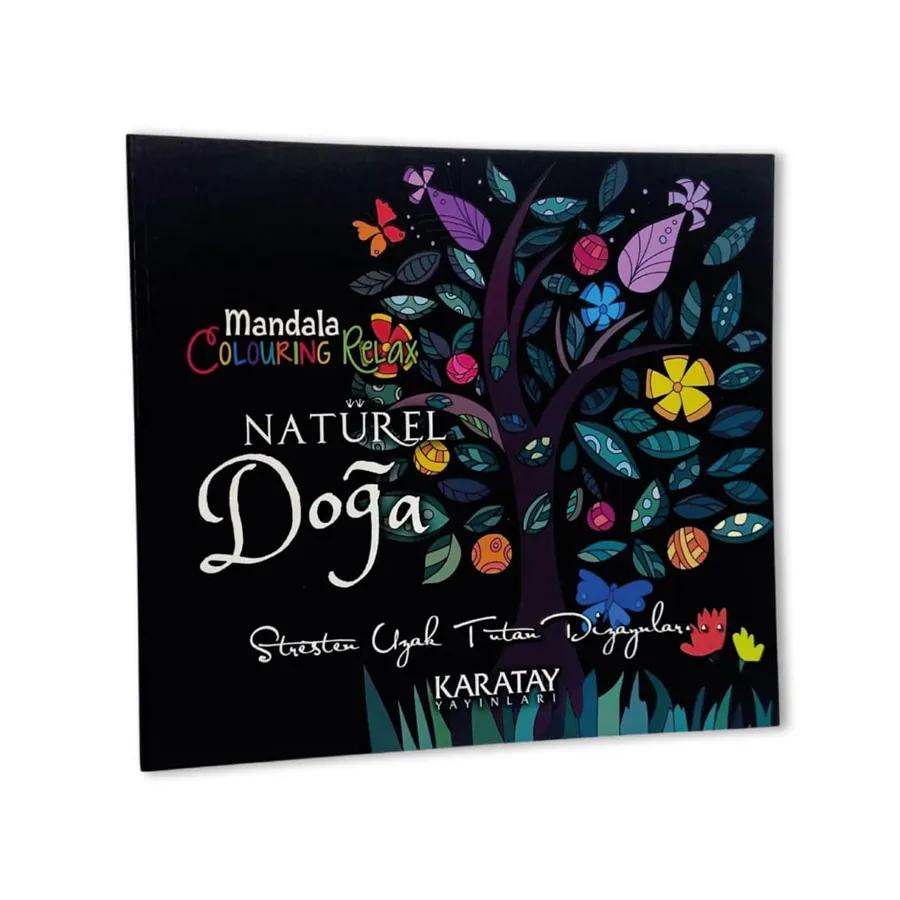 Naturel Doğa Mandala Boyama - Karatay Yayınları