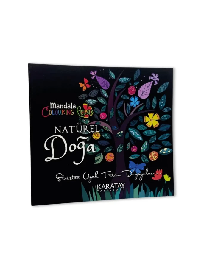 Naturel Doğa Mandala Boyama - Karatay Yayınları