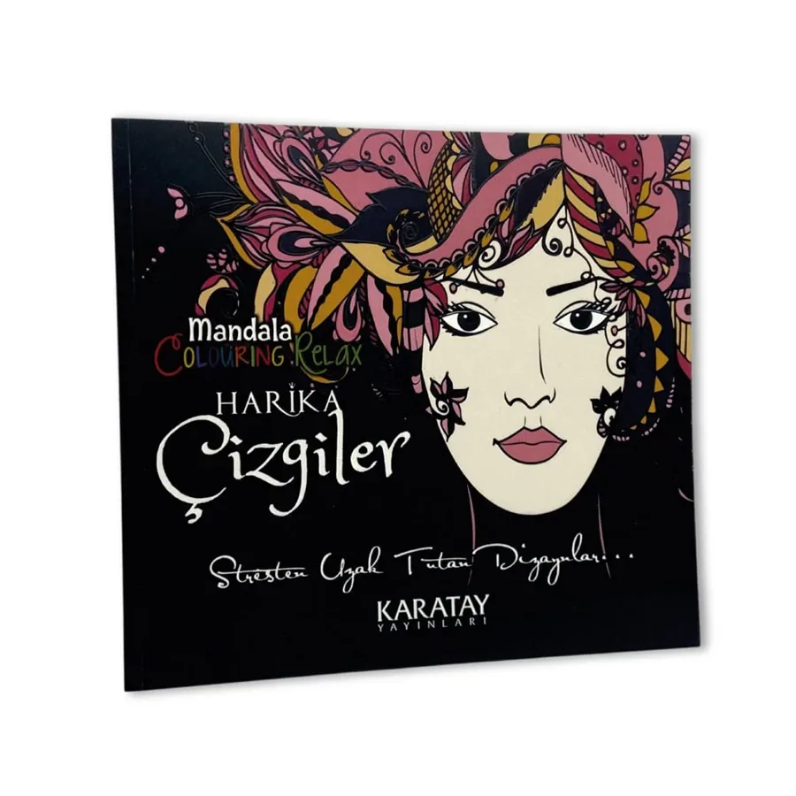 Harika Çizgiler Mandala Boyama - Karatay Yayınları