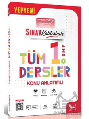 Sınav Yay.-1.sınıf Tüm Dersler Soru Bankası Konu Anlatımlı 2026