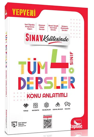 Sınav Yay.-4.sınıf Tüm Dersler Soru Bankası Konu Anlatımlı 2026