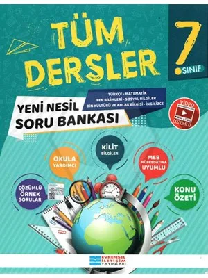 Evrensel İletişim Yay.-2.sınıf Tüm Dersler Soru Bankası 2026