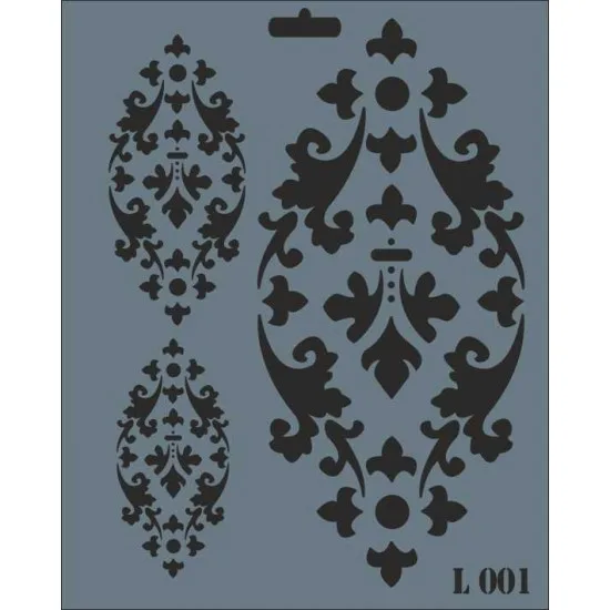 Rich 3d Seri 25x35 Stencil 001
