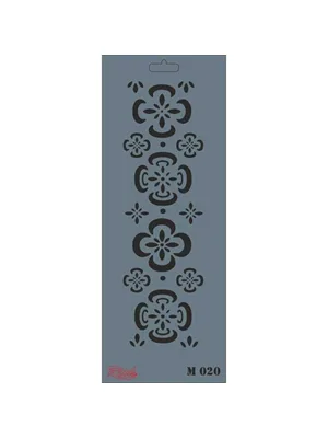 Rich New Seri 11x29 Medium Stencil M-020