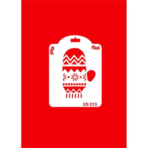 Rich 10x14 X-small Seri Stencil 013