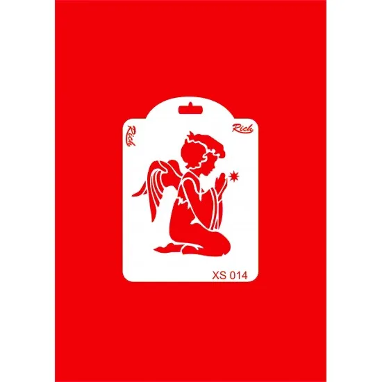 Rich 10x14 X-small Seri Stencil 014