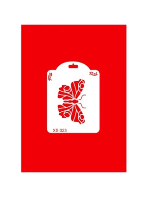 Rich 10x14 X-small Seri Stencil 023