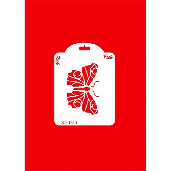 Rich 10x14 X-small Seri Stencil 023