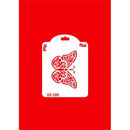 Rich 10x14 X-small Seri Stencil 026