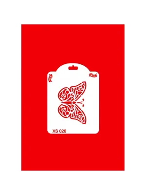 Rich 10x14 X-small Seri Stencil 026