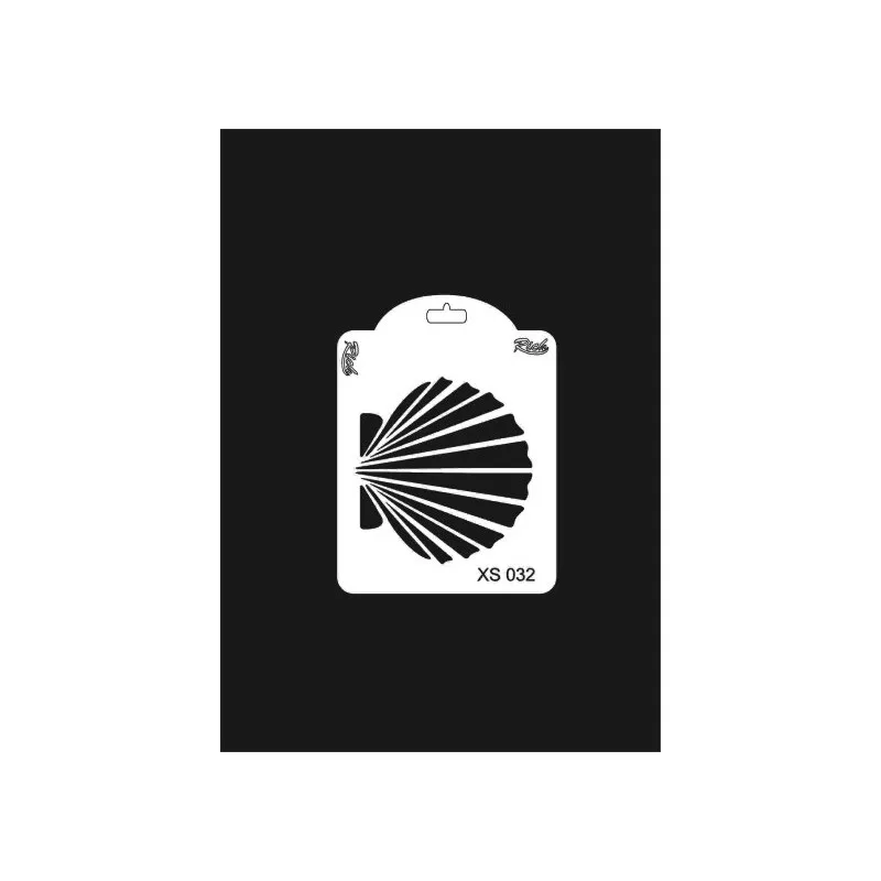 Rich 10x14 X-small Seri Stencil 032