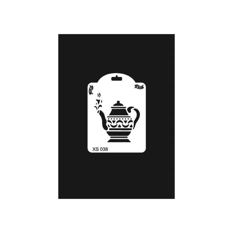 Rich 10x14 X-small Seri Stencil 038