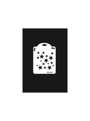 Rich 10x14 X-small Seri Stencil 051