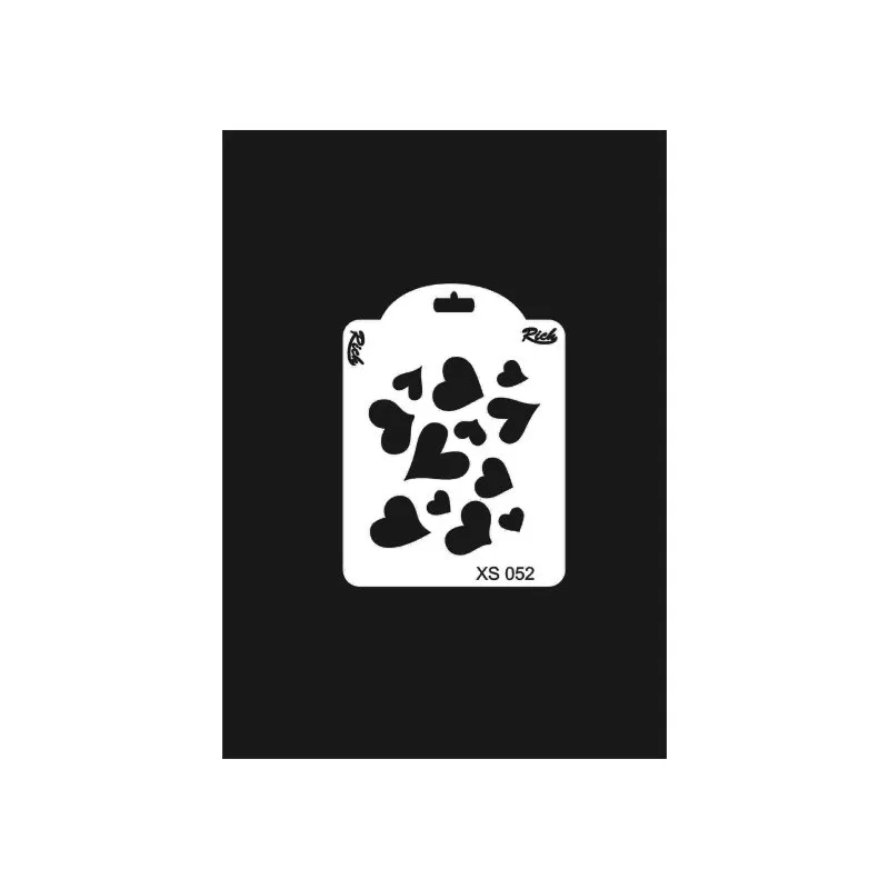 Rich 10x14 X-small Seri Stencil 052