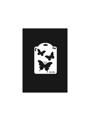 Rich 10x14 X-small Seri Stencil 053