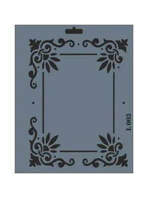 Rich New Seri 25x25 Large Stencil L-003
