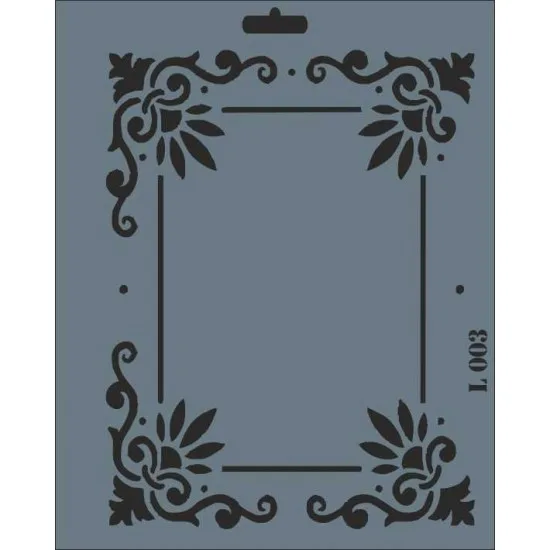 Rich New Seri 25x25 Large Stencil L-003